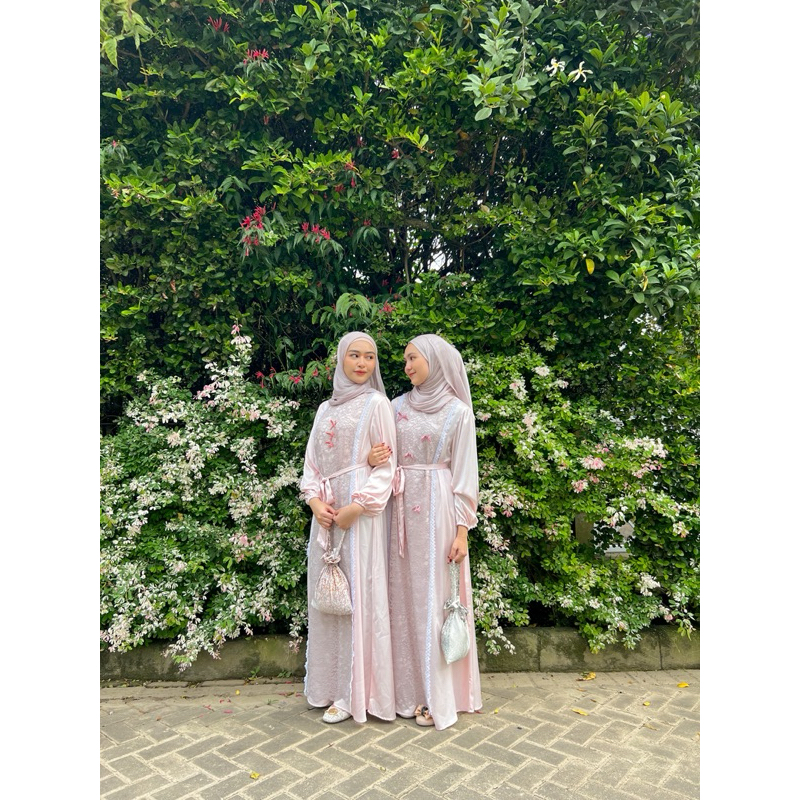 ITSMOSTLY - Jane Ribbon Dress (Gamis / Dress Coquette)