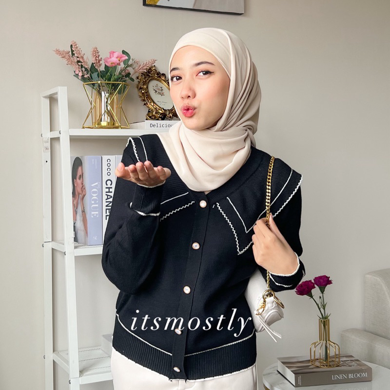 ITSMOSTLY - Hae Knit (Knit Kerah Korean Style)