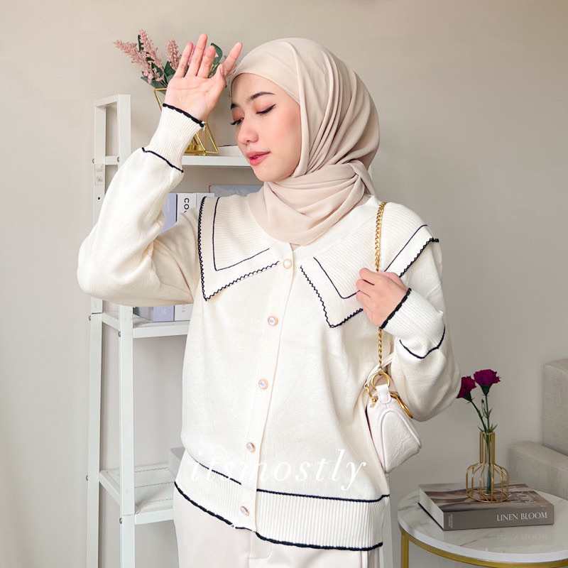 ITSMOSTLY - Hae Knit (Knit Kerah Korean Style)
