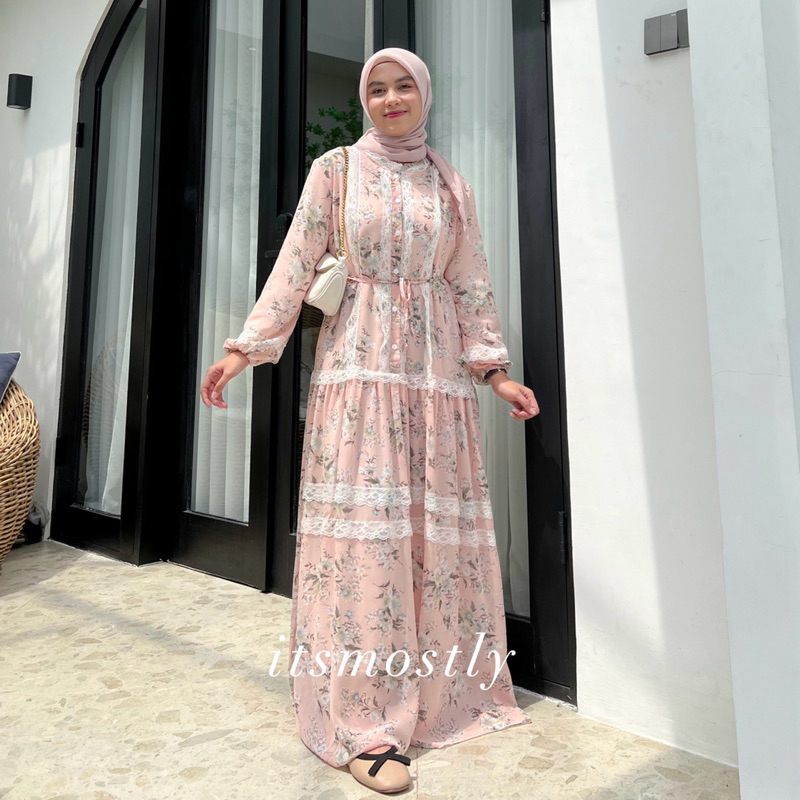 ITSMOSTLY - Hyeri Dress (Dress Floral Premium)