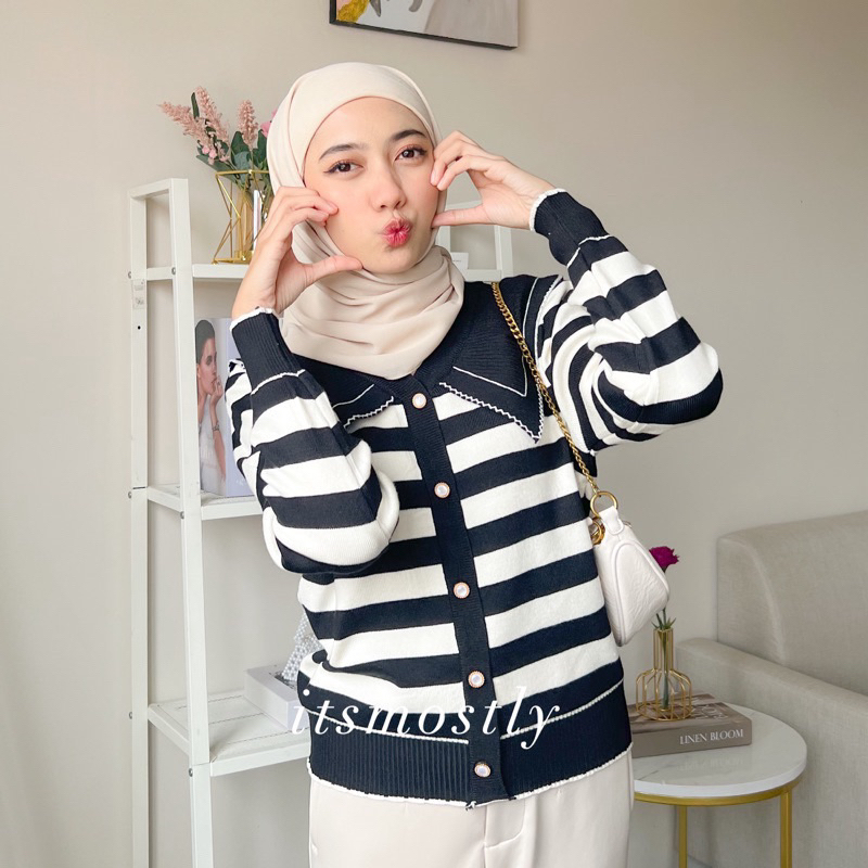 ITSMOSTLY - Hae Knit (Knit Kerah Korean Style)