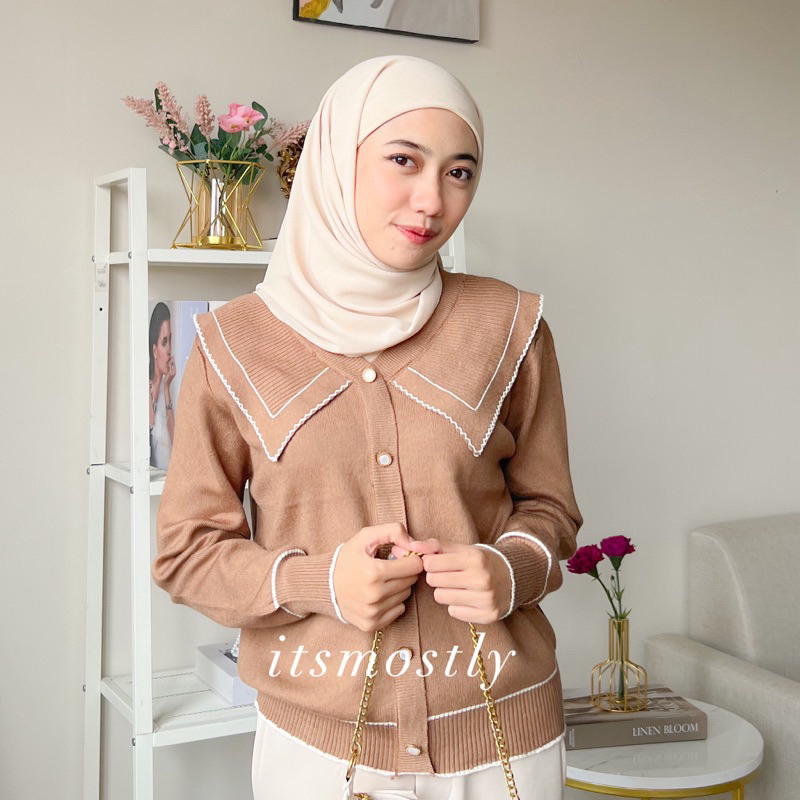 ITSMOSTLY - Hae Knit (Knit Kerah Korean Style)