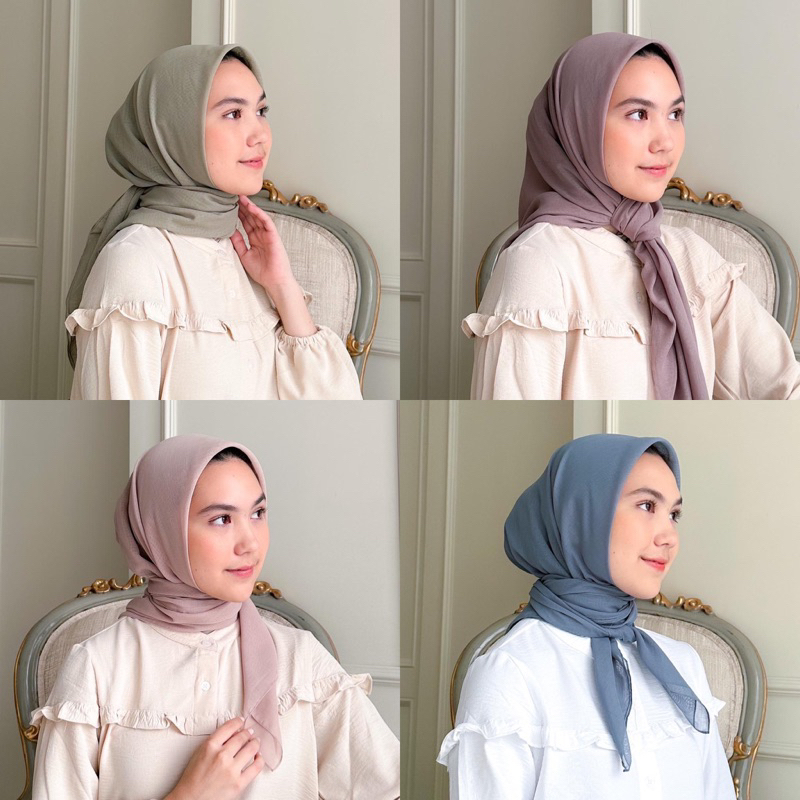 ITSMOSTLY - Aiko Paris Japan (Hijab Segiempat Paris Jepang Premium Super Tegak)