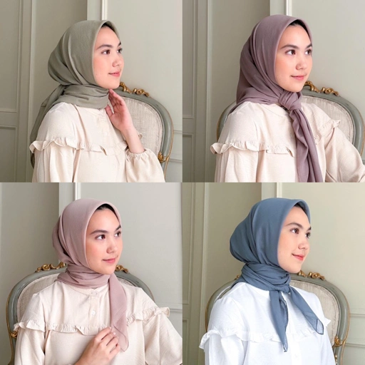 Image of ITSMOSTLY - Aiko Paris Japan (Hijab Segiempat Paris Jepang Premium Super Tegak)