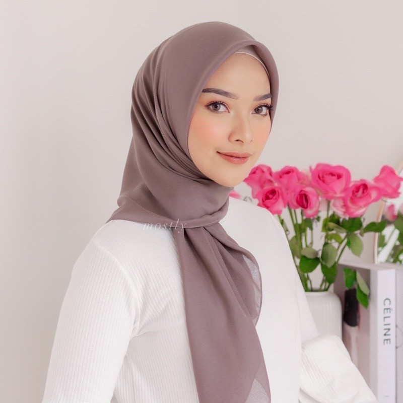 ITSMOSTLY - Comfy Scarf (Hijab Segiempat Voal Flex Ultrafeel)