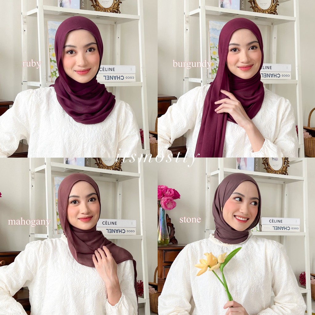 ITSMOSTLY - Leura Viscose Shawl (Pashmina Viscose Premium)