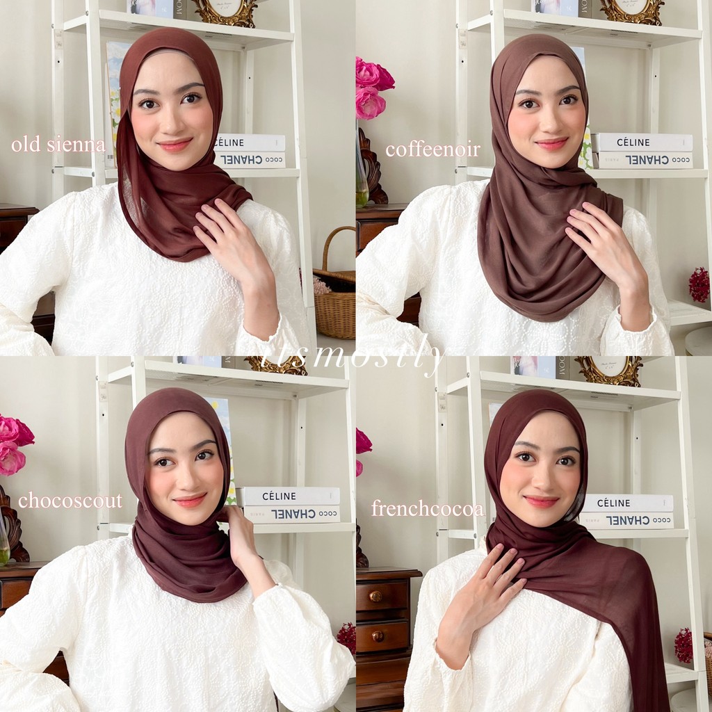 ITSMOSTLY - Leura Viscose Shawl (Pashmina Viscose Premium)