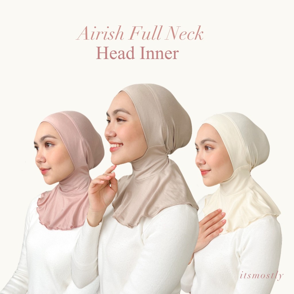 ITSMOSTLY - Airish Full Neck Head Inner (Ciput Ninja Air Cooltech TENCEL™)