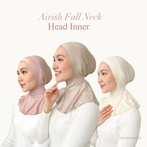 Image of ITSMOSTLY - Airish Full Neck Head Inner (Ciput Ninja Air Cooltech TENCEL™)