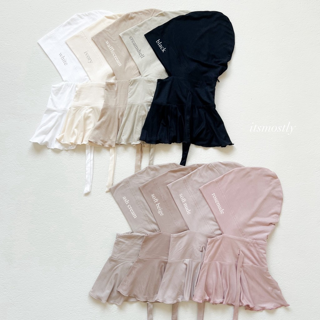 ITSMOSTLY - Airish Full Neck Head Inner (Ciput Ninja Air Cooltech TENCEL™)