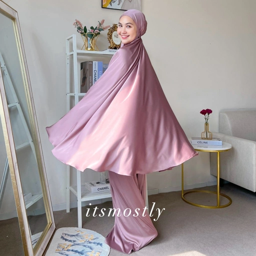 Image of ITSMOSTLY - Medina Prayer Set (Mukena Silk Premium)