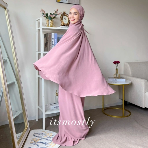 Image of ITSMOSTLY - Jeeda Prayer Set (Mukena Crinkle Premium)