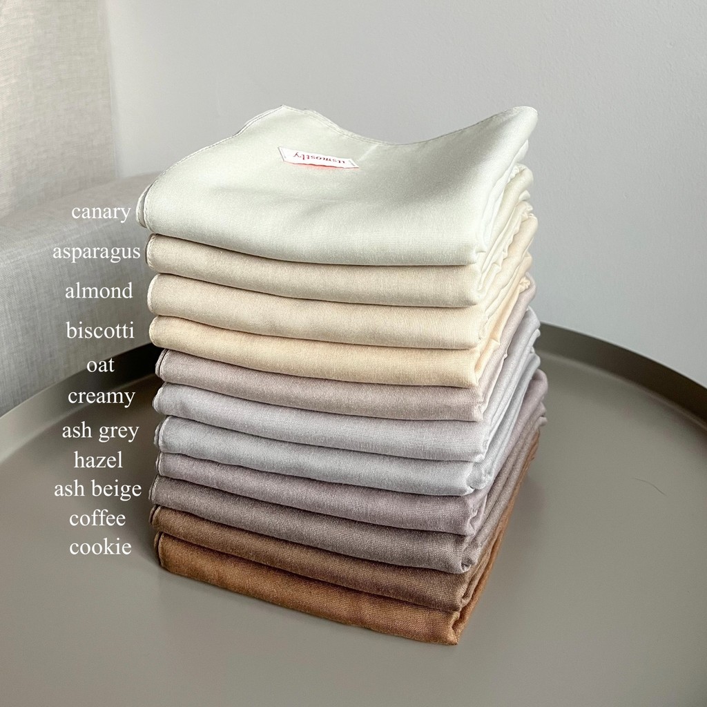 ITSMOSTLY - Plain Paris (Hijab Segiempat Paris Premium)