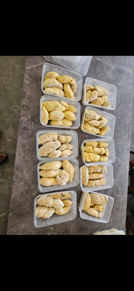 Image of 5 BOX Kupasan Fresh durian sumatera