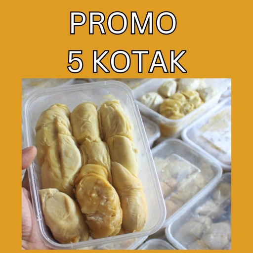 Image of 5 Box Durian Kupas Frozen Medan