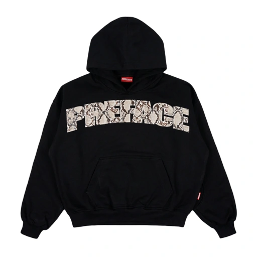 Image of Reptile Starlined Hoodie Black