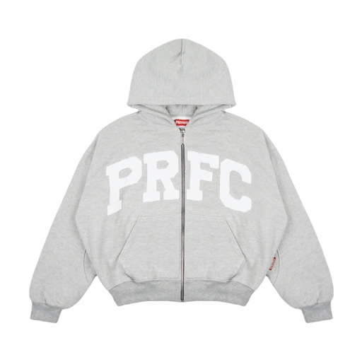 Image of Unfinished Zip Hoodie Misty