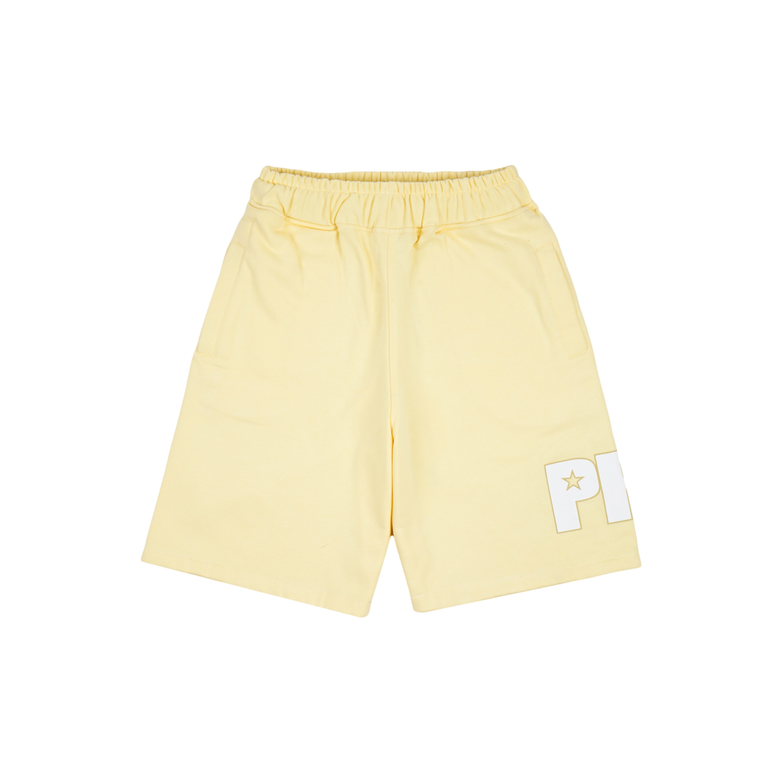 Side Butter Yellow Shorts