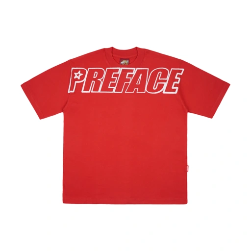 Overlap Tee Red