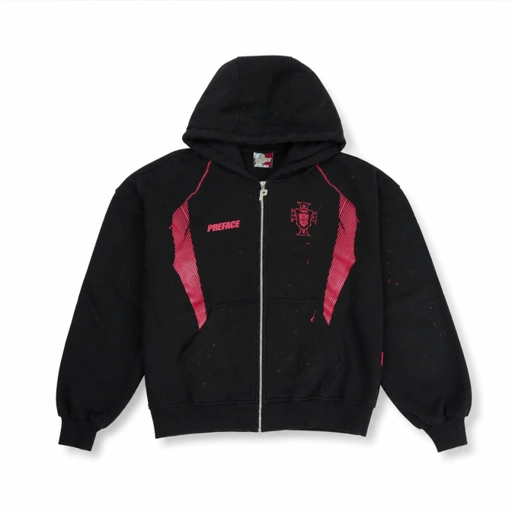 Ronaldo Zip Hoodie