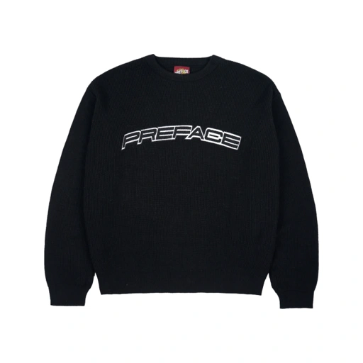 Arc Knit Black