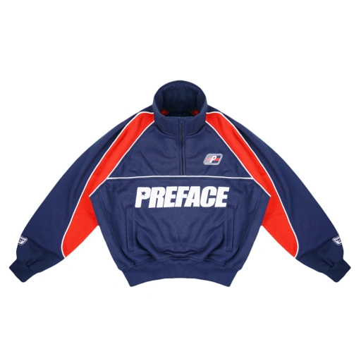 Image of PREFACE Bleuform Half Zip Jacket