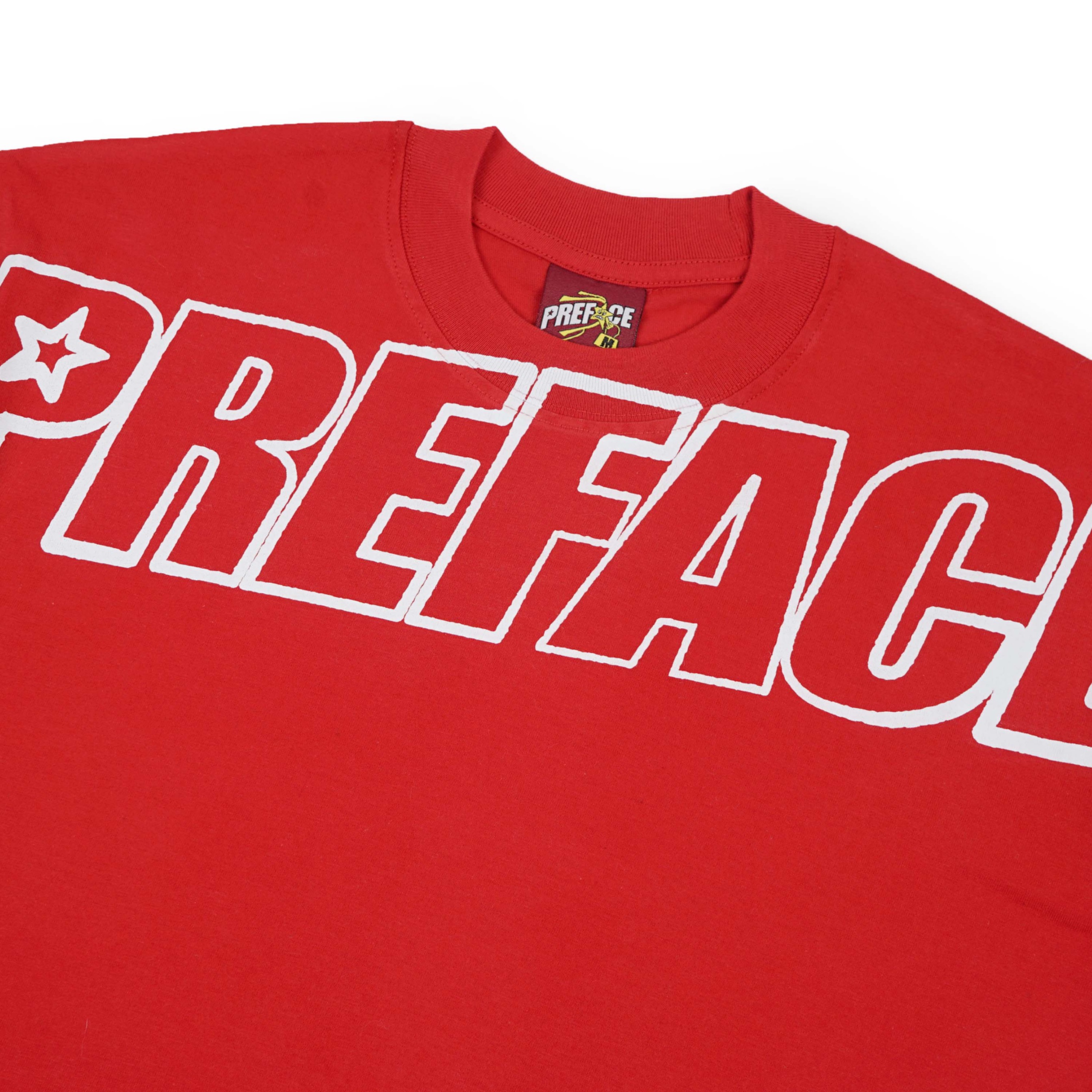 Overlap Tee Red