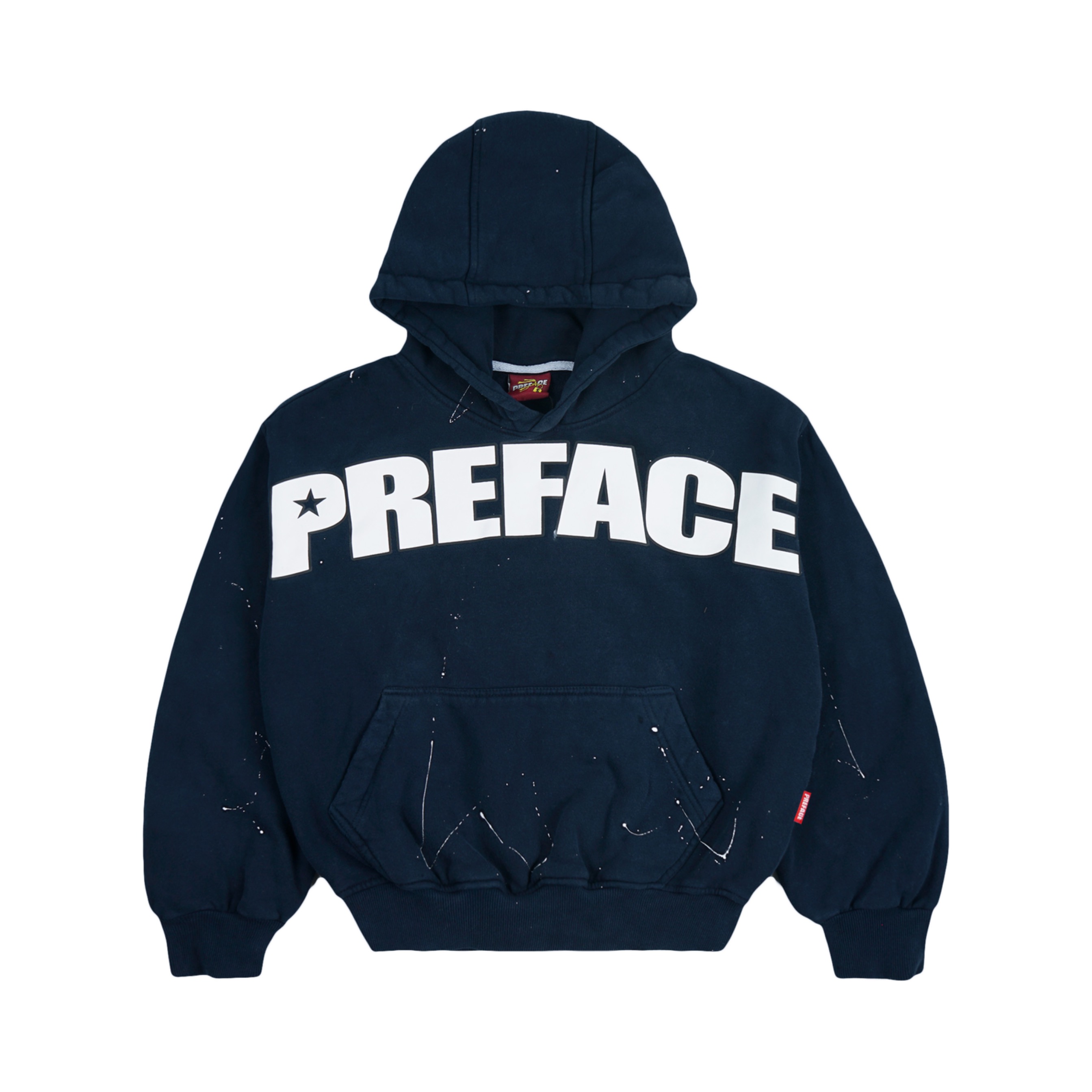 Starlined Hoodie Navy Washed