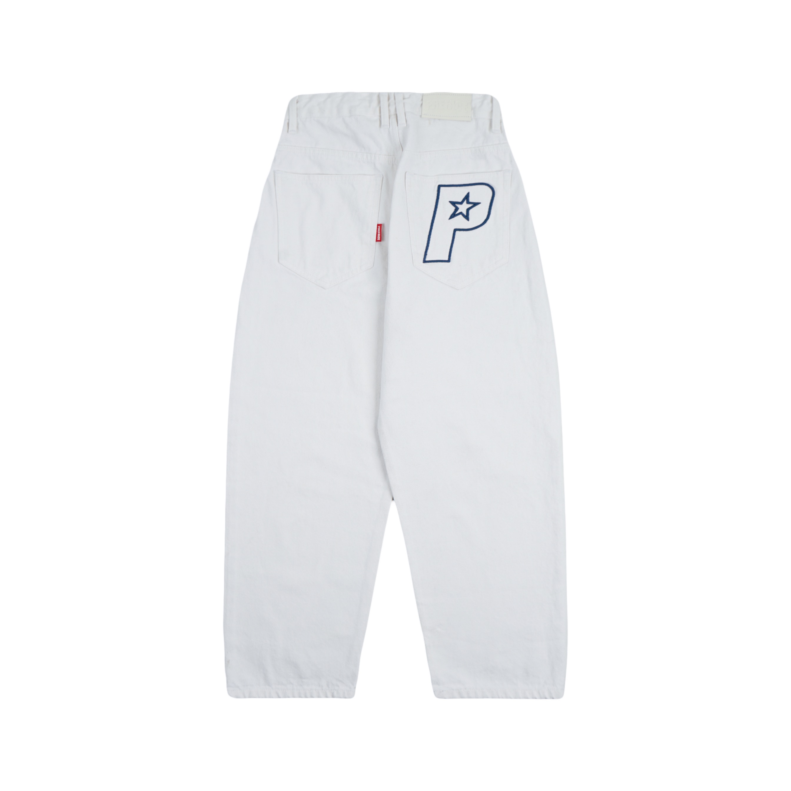 Icy Denim Barrel Pants