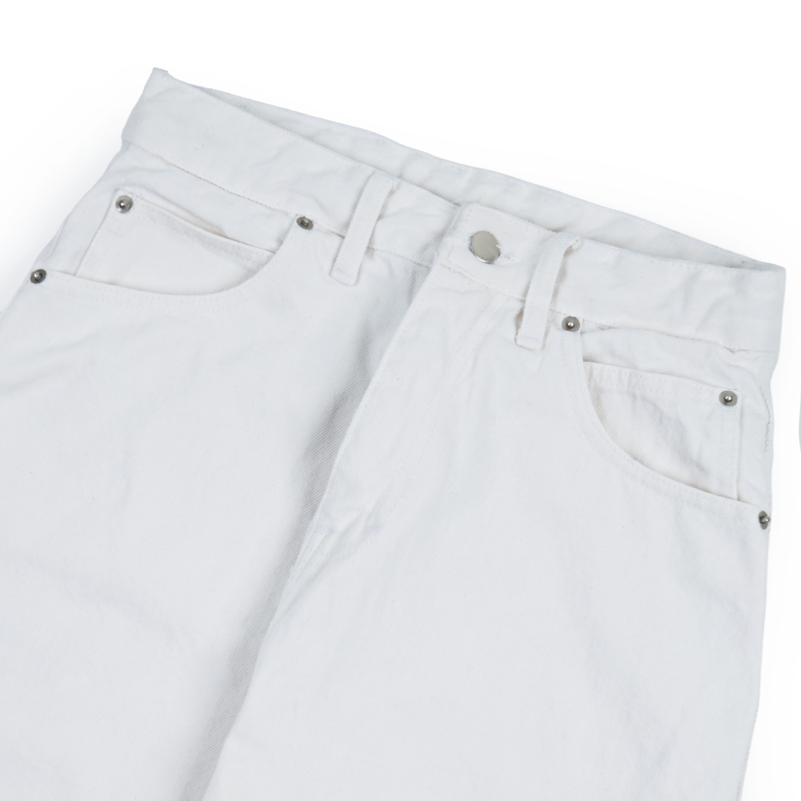 Icy Denim Barrel Pants