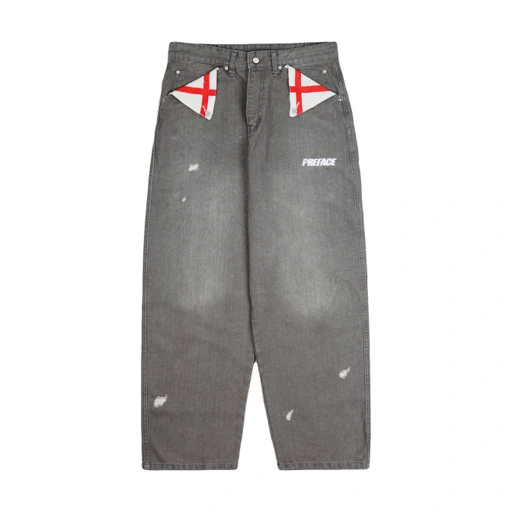 Three Lions Barrel Denim