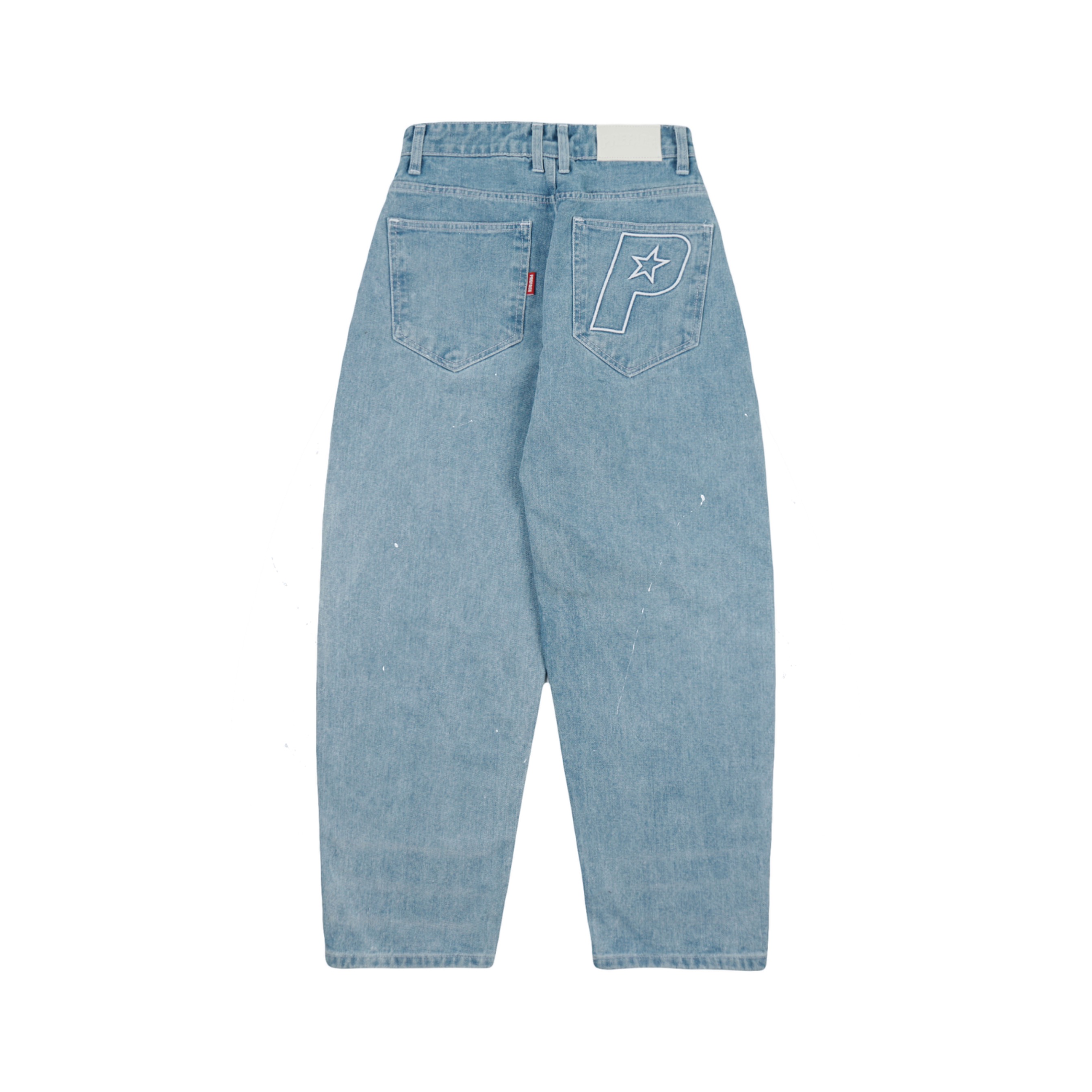 Glacier Denim Barrel Pants