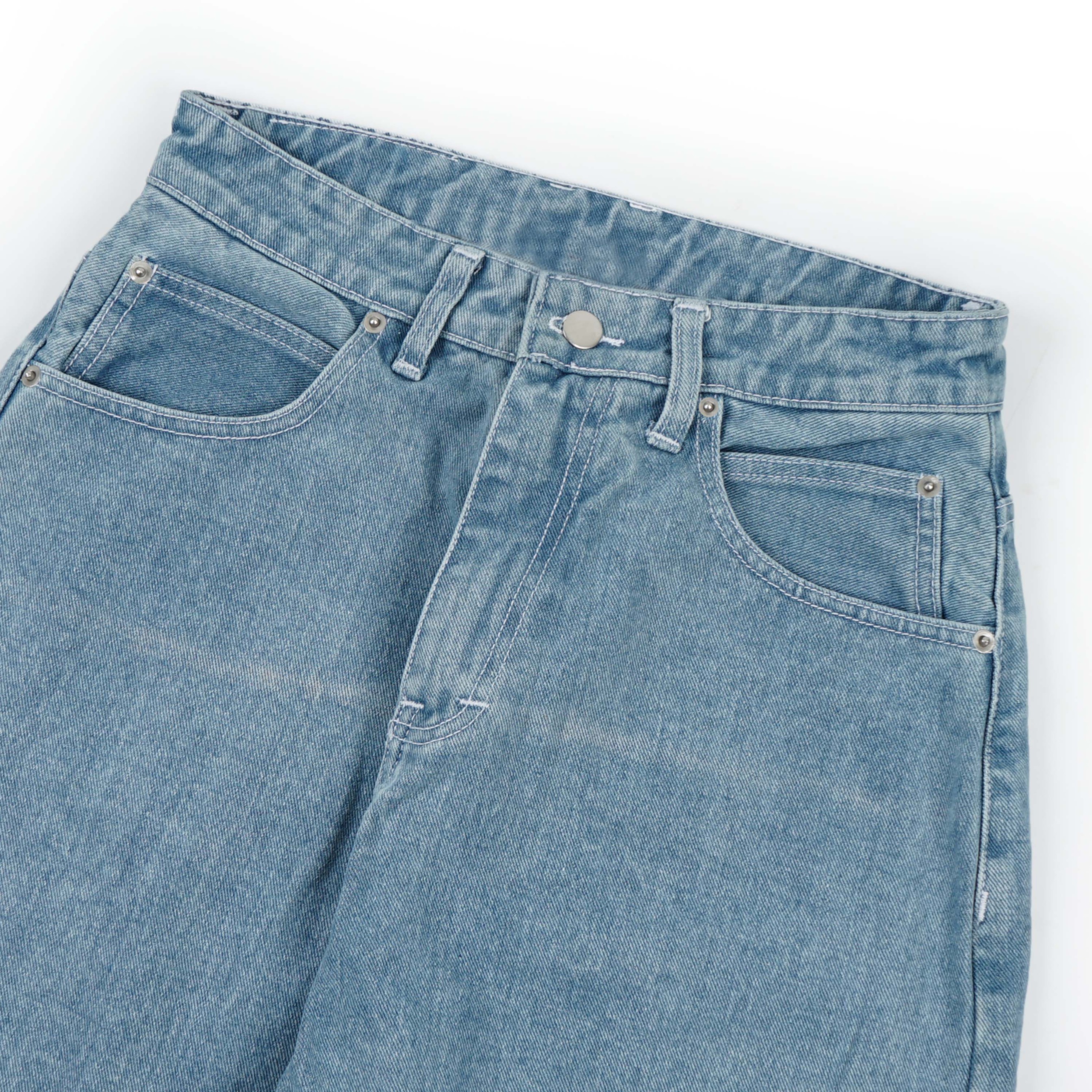 Glacier Denim Barrel Pants