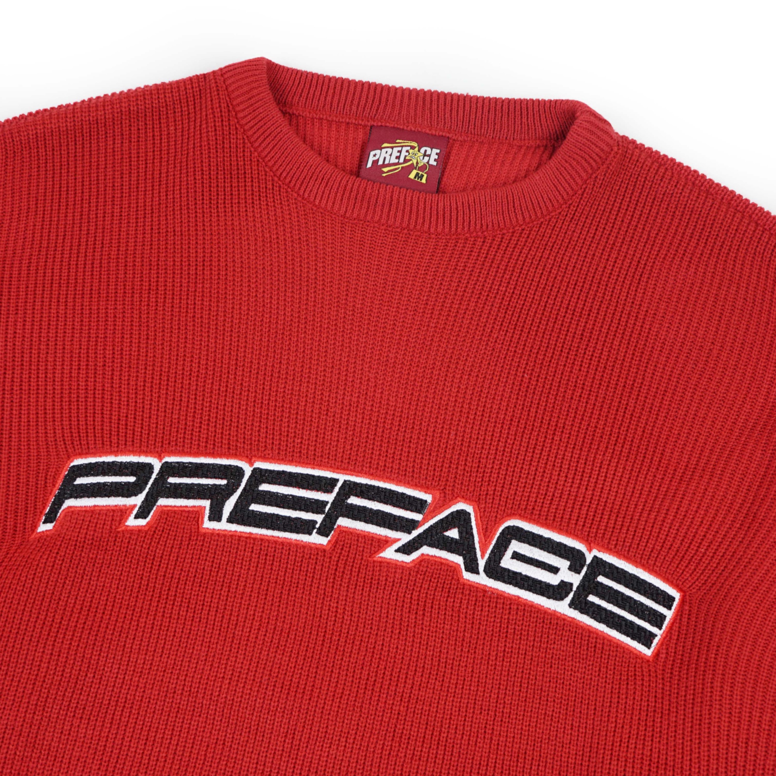 Arc Knit Red