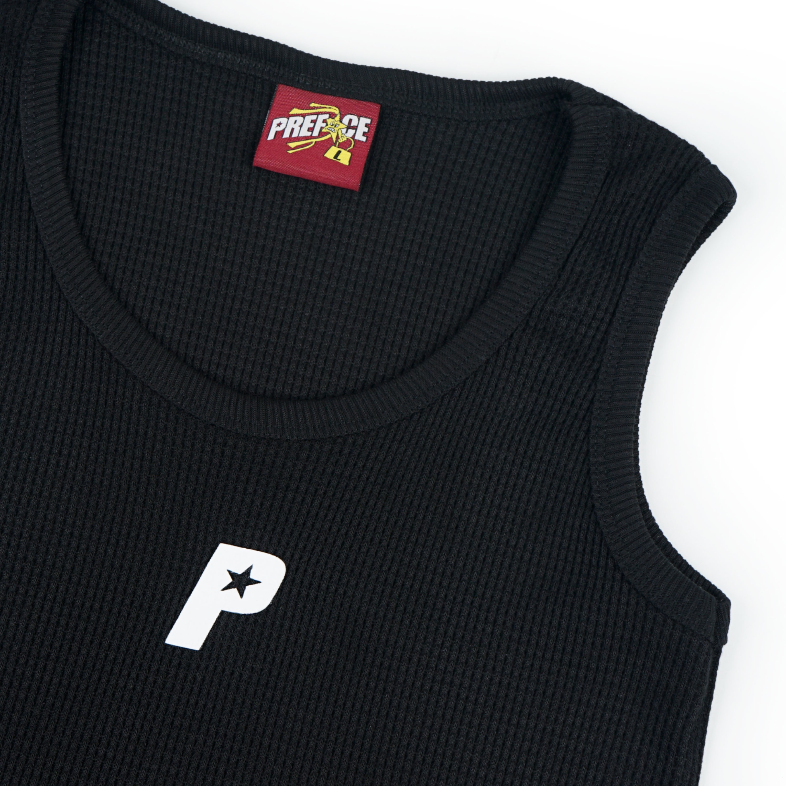 P Star Tank Top Black