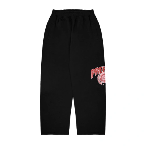 Image of PREFACE Alma Mater Sweat Pants Black