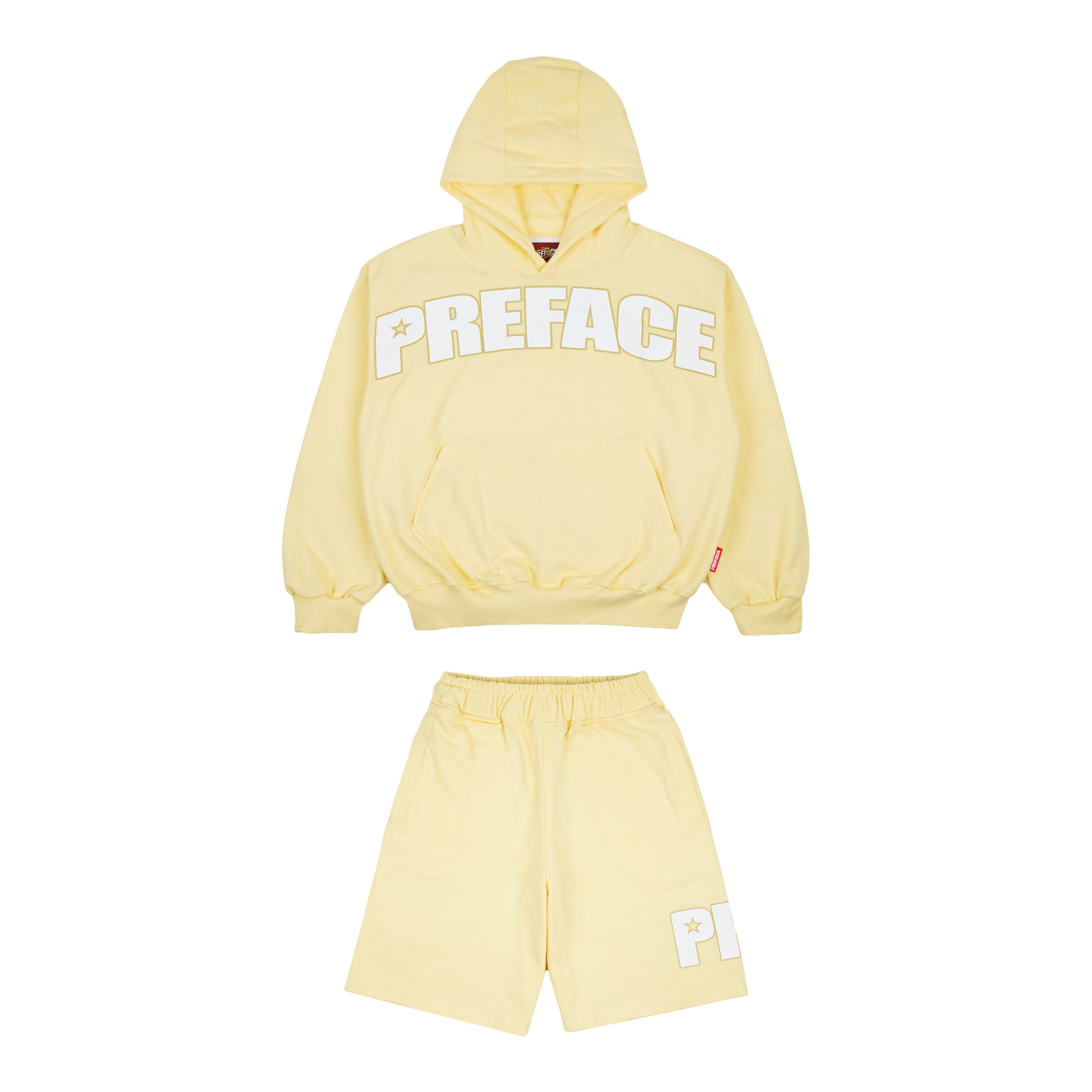 Starlined Hoodie Butter Yellow One Set Bundle
