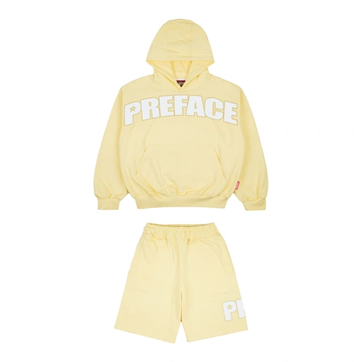 Starlined Hoodie Butter Yellow One Set Bundle