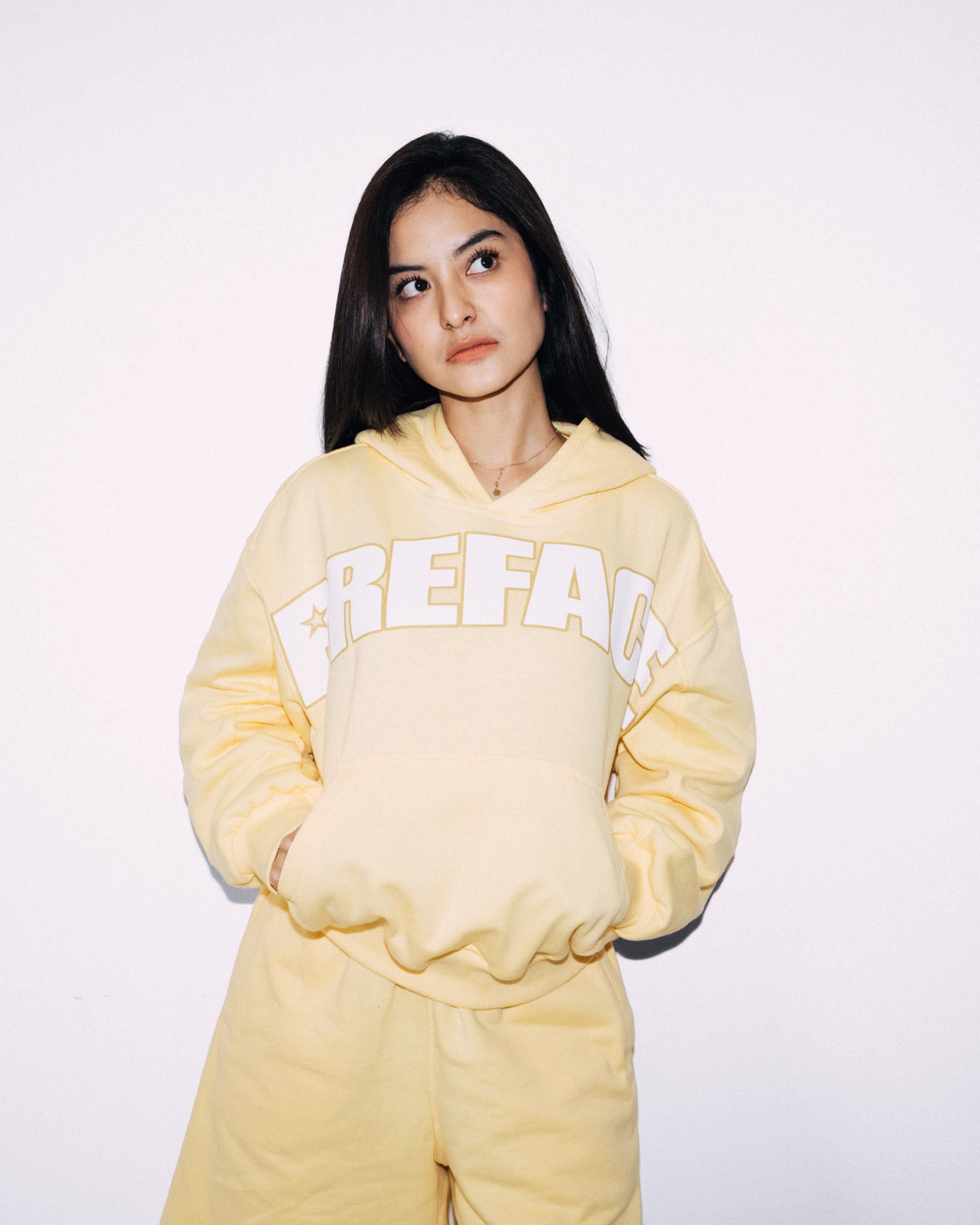 Side Butter Yellow Shorts
