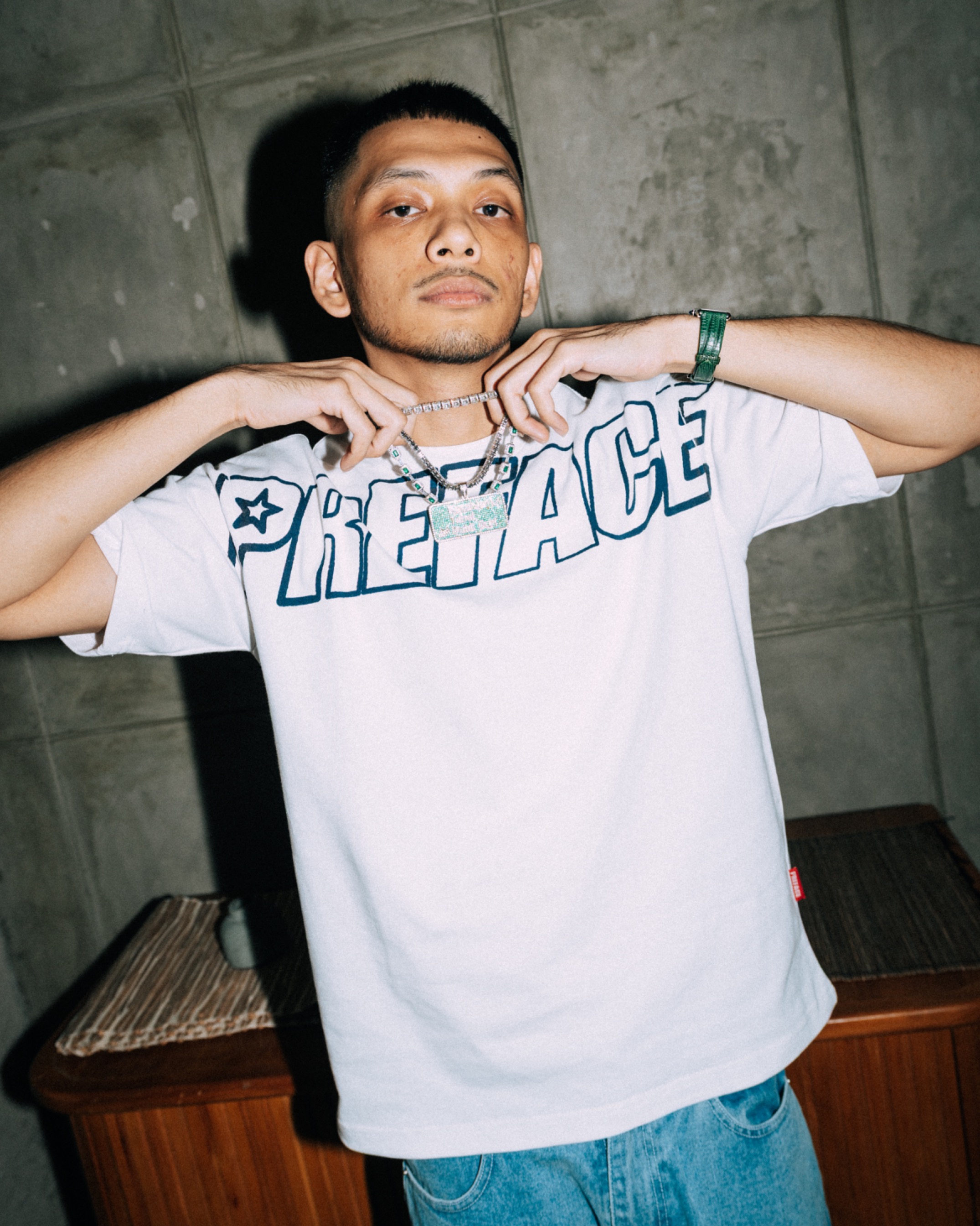 Overlap Tee Icy