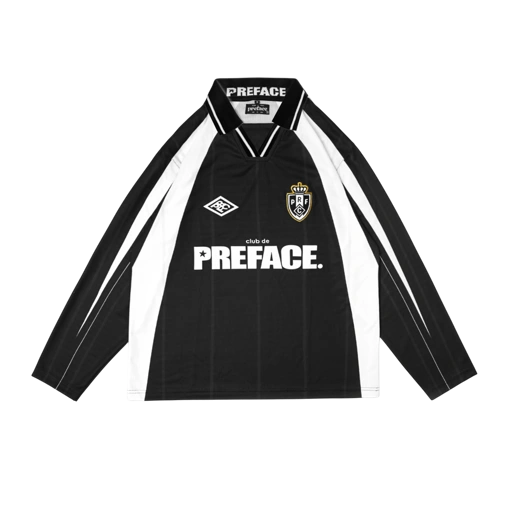 Image of Club de PREFACE Long Sleeve Jersey Black