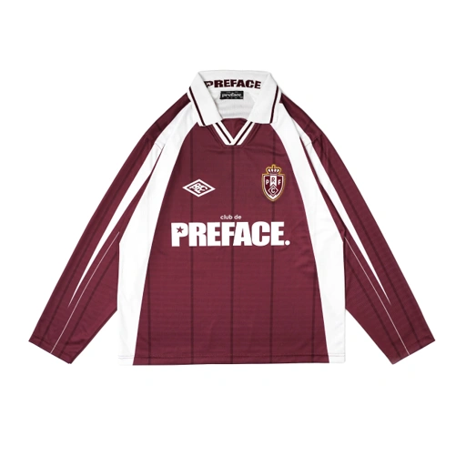 Image of Club de PREFACE Long Sleeve Jersey Red