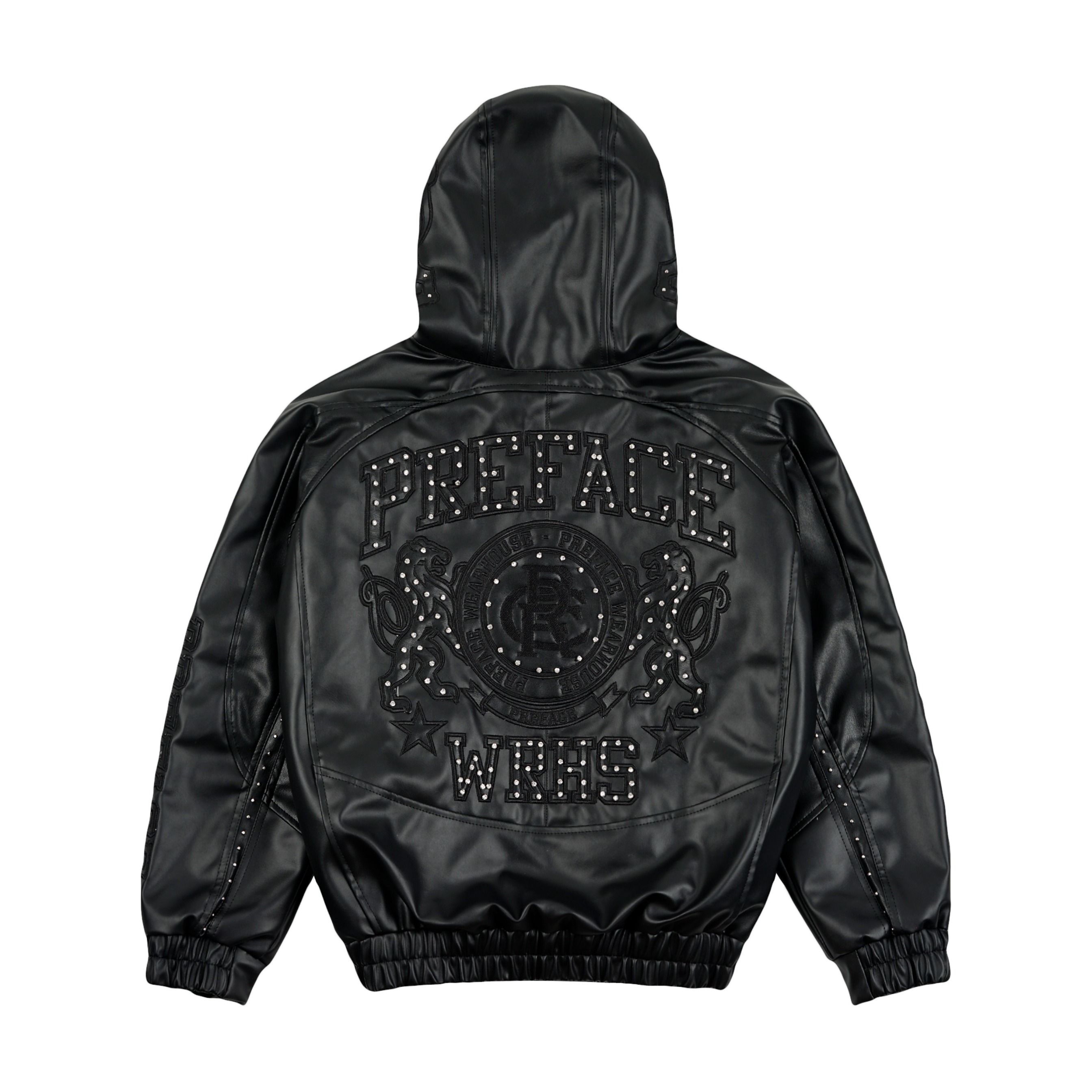 LEATHER HOODIE - AGAMEMNON