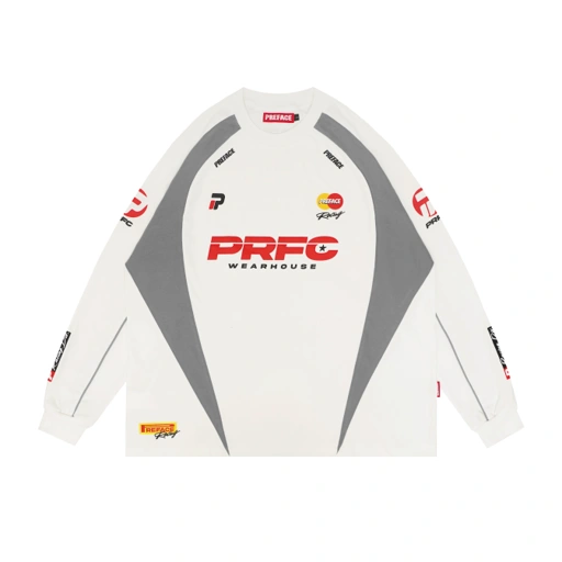 Image of PREFACE Sponsors Longsleeves Broken White