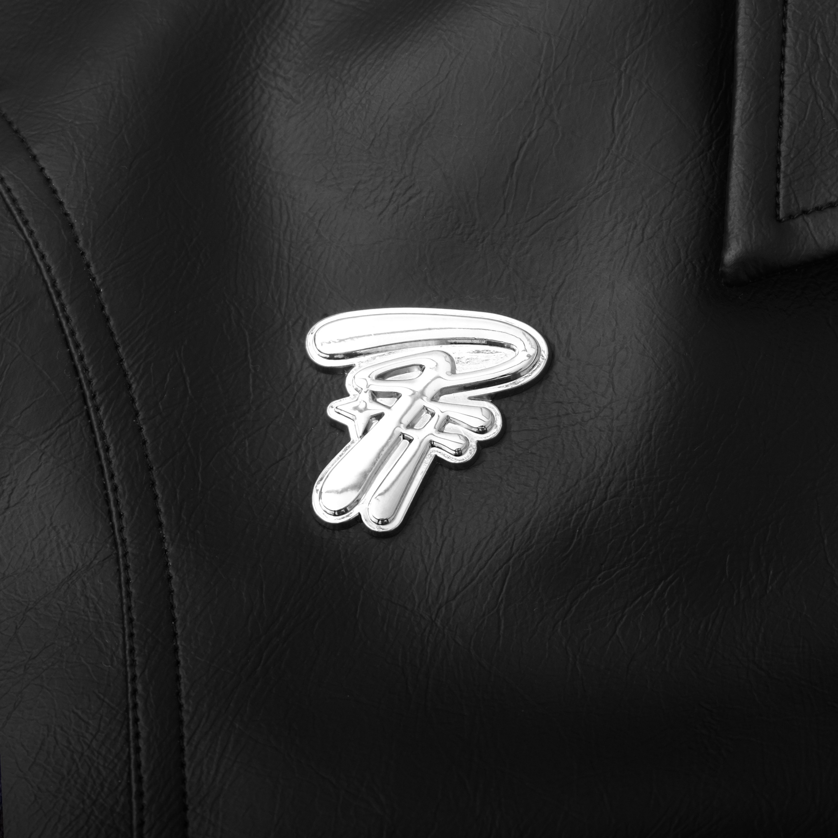 PREFACE Odyssey Leather Jacket Black