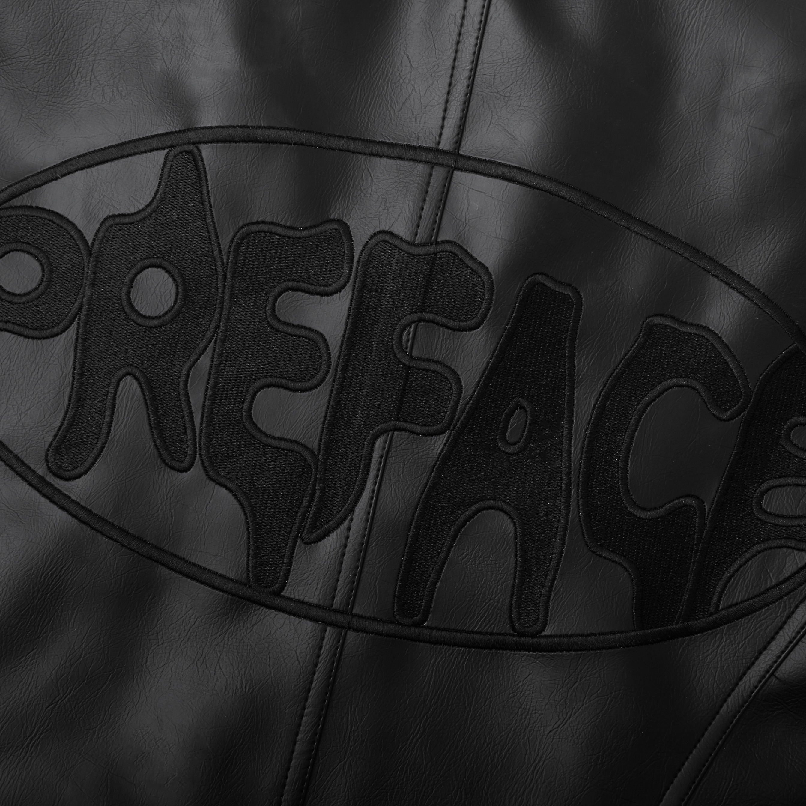 PREFACE Odyssey Leather Jacket Black