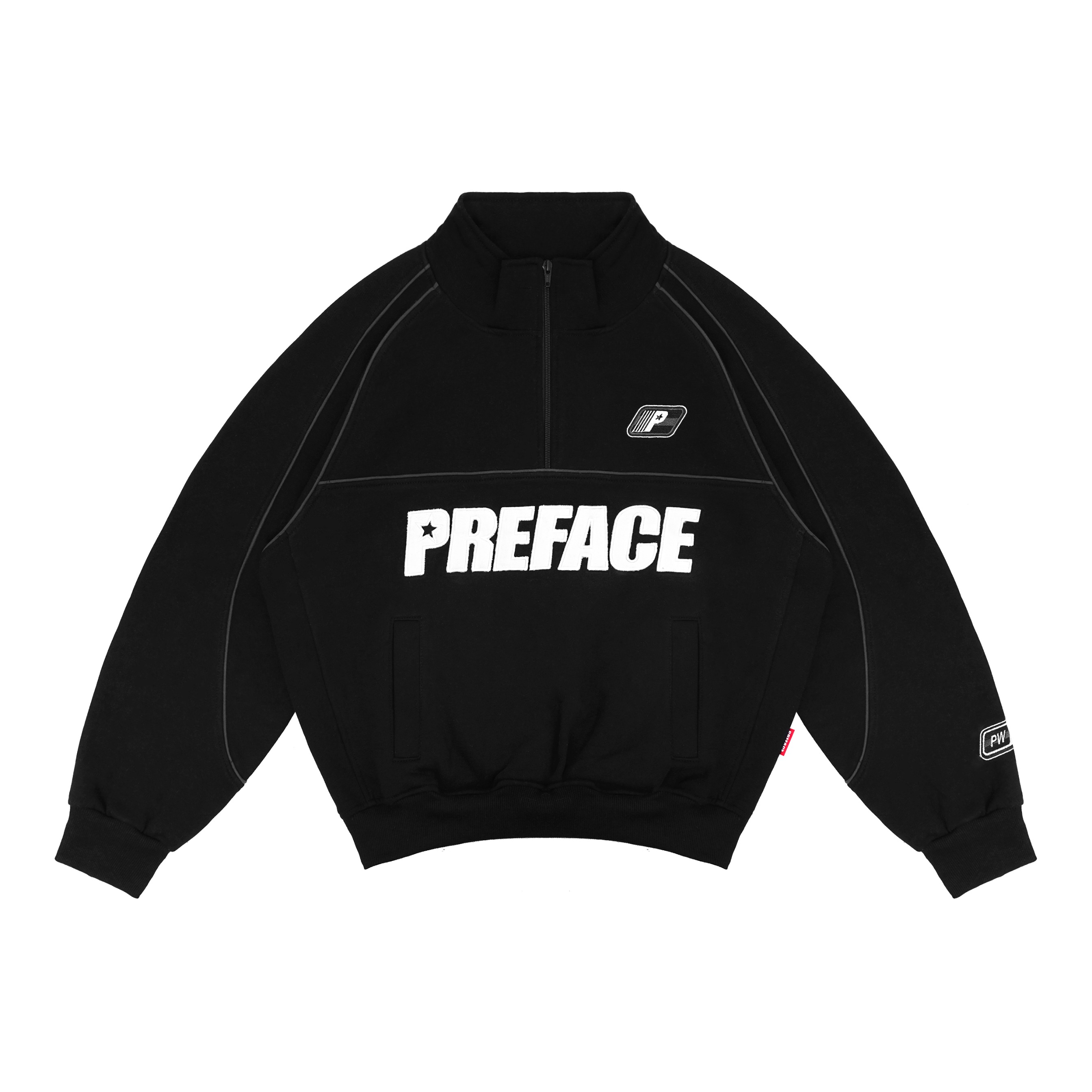 PREFACE Blackform Half Zip Jacket