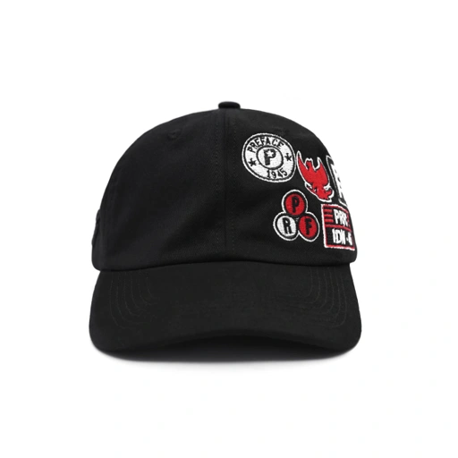 Image of PREFACE Unity Badges Cap Black