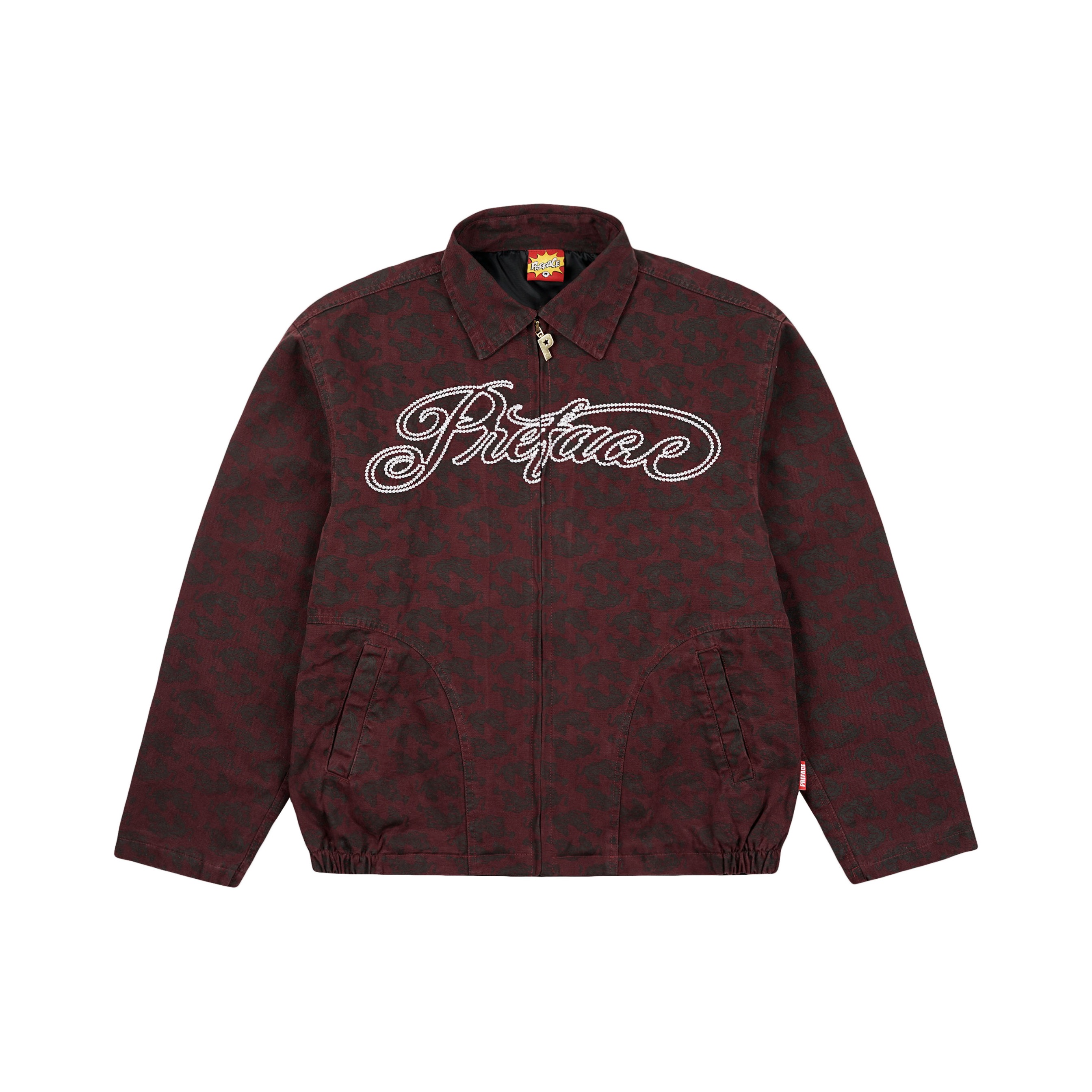 WORK JACKET - CRIMSON