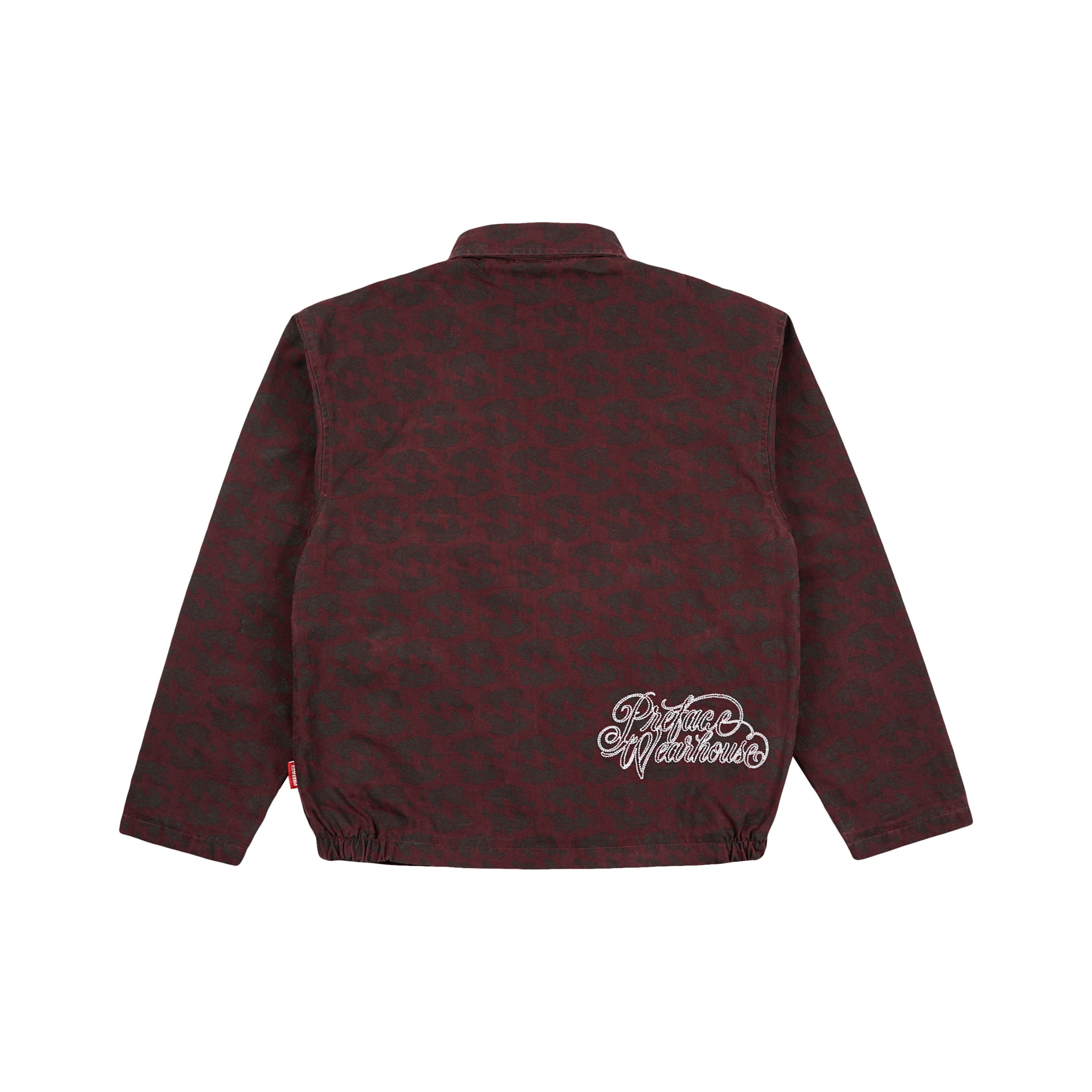 WORK JACKET - CRIMSON